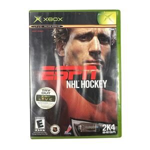 ESPN NHL Hockey (Microsoft Xbox, 2003) | Authentic, CIB, Tested